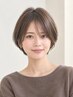 【平日限定お得にケア】丁寧なカウセリングカット+髪質改善カラー+保湿TR