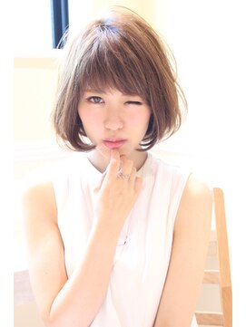 レウナ 外苑前(Reuna) 大人女性・ニュアンスボブで頭の形を綺麗に見せる!!