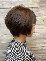 ビューティライブラリヘアラボサロン(BEAUTY LIBRARY Hair Lab Salon) イルミナカラー艶髪ショコラブラウニーハンサムショート