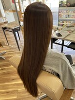 ヘアデザイン ディクト(hair design D.c.t) [D.c.t]平田ヒデカズ サラサラロングシルキーカラー