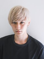 ペイジス(Pages)&nbsp;メンズマッシュ×ホワイトベージュ