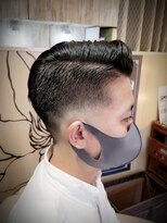 リバティシェアバーバー 銀座(LIBERTY SHARE BARBER)&nbsp;アップバンクタイトスタイル