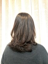 クオリス 上福岡店(QUALIS)&nbsp;レイヤーカット/30代40代50代/大人かわいい/ワンカール/小顔/