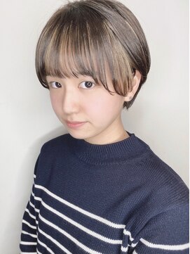 モリオフロムロンドン 原宿本店(morio from London) 【morio原宿】ショートカット／インナーカラー／前髪カラー