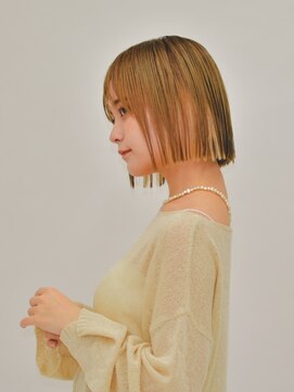 シャル 町田(shalu) 【Shalu町田】切りっぱなしボブ×インナーカラー≪町田/町田駅≫