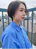 ○大人可愛い抜け感ハンサムショート