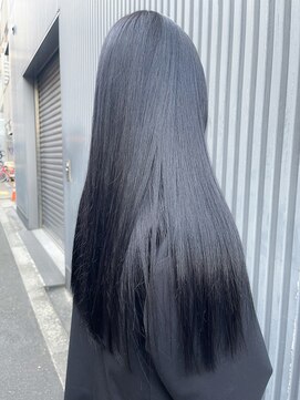 ボックスミコ(Box mico.) ロングスタイルでもツヤ感爆発ブラックカラー