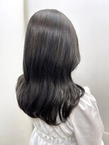 ヘアデザインロアール 元町店(Hair Design LOIRE) 韓国風ヨシンモリ×黒髪風アッシュ