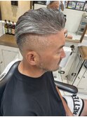 【LUDLOW BROS.】スリックバック ロマンスグレー 50代60代ヘア