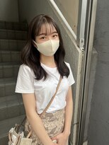 ローレンジウ(LOREN JU)&nbsp;透明感髪質改善ベージュダブルカラーミルクティーグレージュ