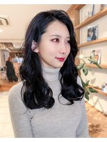 ルエ(rue) 大人可愛い20代30代40代インナーカラー小顔ウルフレイヤーボブ