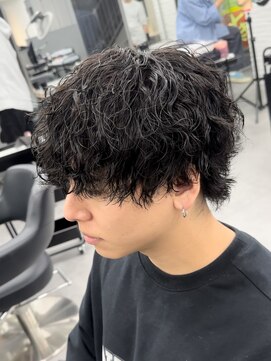 オーバルバイアピッシュ(OVARL by apish) 縦落ちパーマ