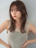 大人可愛いレイヤースタイル 2-1