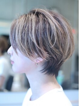 ヘア デザイン リスク(HAIR DESIGN RISK)の写真/年齢を重ねて魅力が増す"大人カッコイイStyle"をご提案*ベリーショート/頭皮整体SPAが大人女性から大人気！