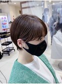 【小顔バング】マッシュショート