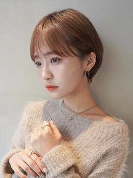 ニコ トウキョウ ヨコハマ(nico) ミディアムレイヤーカットボブウルフ/10代20代/インナーカラー