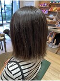 切りっぱなしボブ