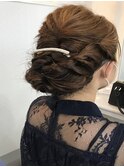 お呼ばれヘアー