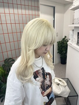 ペレ 渋谷(PELE) 前髪/マチルダボブ/ピンクベージュ/インナーグレージュ/渋谷