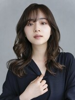 アイティーバイアルバム 松戸店(IT by ALBUM)&nbsp;レイヤーウェーブ_グレーベージュレイヤーロング前髪パーマ_9615