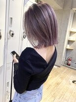 ムク 横浜店(muku)&nbsp;ピンクラベンダー　ダブルカラー　ケアブリーチ