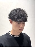 【曽我尾真生】波巻きパーマ/メンズパーマ/マッシュパーマ
