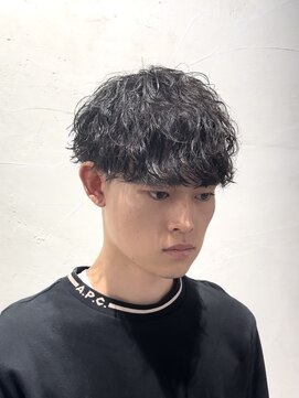 ガオプロデュースバイレボ(gao produced by revo) 【曽我尾真生】波巻きパーマ/メンズパーマ/マッシュパーマ
