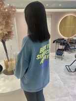 ブラン(blanc)&nbsp;ブルーブラック/髪質改善カラー/就活カラー