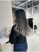 グラデーションカラーバレイヤージュインナーカラー　ryota