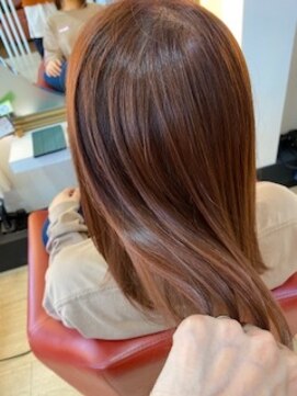 スタジオ ジョイ STUDIO Joy 下垂木店 春カラー/ピンクベージュ/ブリーチなし