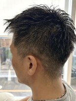 ヘッズ 本八幡店(HEADS)&nbsp;MEN'S HAIR  センターパート　ツイストスパイラル　コンマヘア