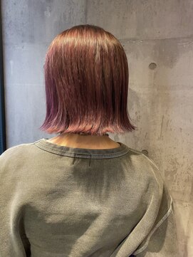 ヘア フラッグ 西葛西店(hair flag) 【春に煌めく】ベリーピンク