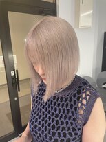 ナンバー 竪町(number+)&nbsp;20代30代大人可愛い髪質改善カラー×ハイトーンストレート