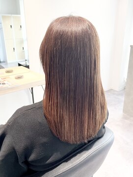 ストフ(stof) レイヤーカット/縮毛矯正/Xトリートメント