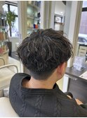 マッシュパーマ/波巻きスパイラル