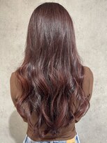 エアー 青山(AIR) 暖色ワインレッドカラー