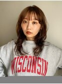 ふんわり巻き髪レイヤー