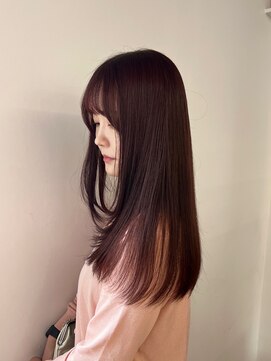 ピープスアンドスー 表参道 渋谷(Peeps&Suu.) ざくざくレイヤー/大人レイヤー/レッドブラウン