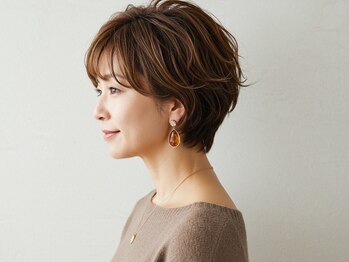 ズール 生田店(ZU LU)の写真/髪質や骨格を見極めたカットで、あなたに似合うショートスタイルをご提案☆忙しい朝も時短セットが実現♪