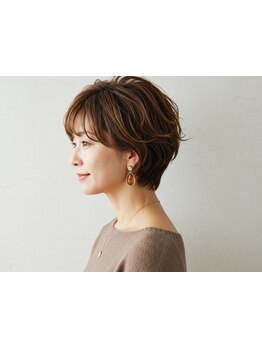 髪質や骨格を見極めたカットで、あなたに似合うショートスタイルをご提案☆忙しい朝も時短セットが実現♪
