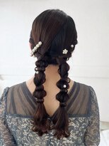 ネフ(NeF)&nbsp;【MAI】ツイン編みおろしアレンジ