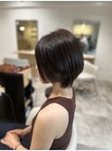 レディース20代30代40代◎似合わせカットストレートショートボブ