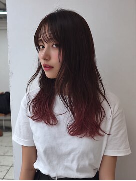 ヒューネスト(Hue Nest) グラデーション×ピンク【Hue Nest】＜20代30代40代50代＞