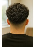 メンズショートメンズパーマ