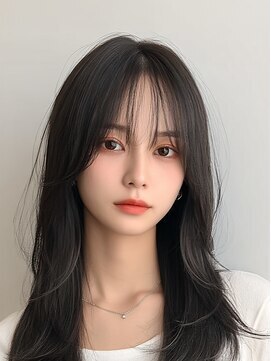 サロンドアイ(salon de i) 韓国風ロング × シースルーバング