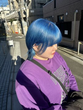 クレア 下北沢(CREA) 青髪
