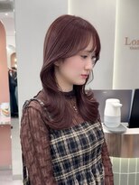 ロンドリゼル 札幌(Lond RiseL)&nbsp;◯ オリーブグレー/韓国/レイヤーカット/髪質改善/縮毛矯正/札幌