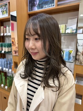 プランタンアヴェダ(printemps AVEDA) 透明感オリーブカラー