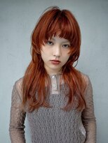 ギークス(GEEKS)&nbsp;【GEEKS渋谷】ハッシュカット/ウルフ/顔周りレイヤー/ハイトーン