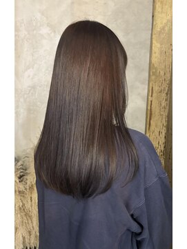 ナチュラルアイロンストレート